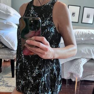 Black floral high-neck top by Sanctuary